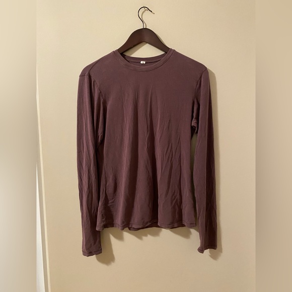 lululemon athletica Tops - Lululemon eggplant purple Longsleeve top